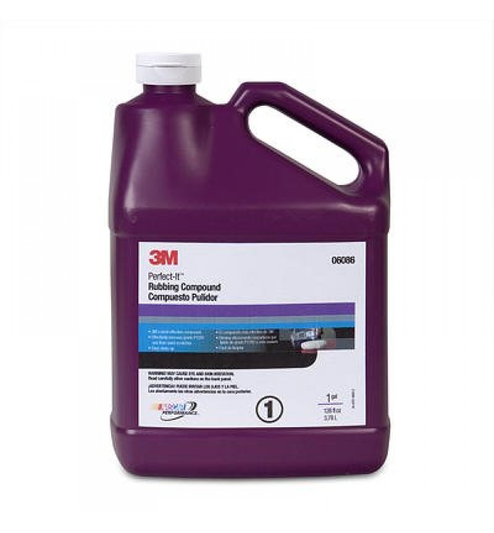 3M PerfectIt Rubbing Compound, 06086, Gallon