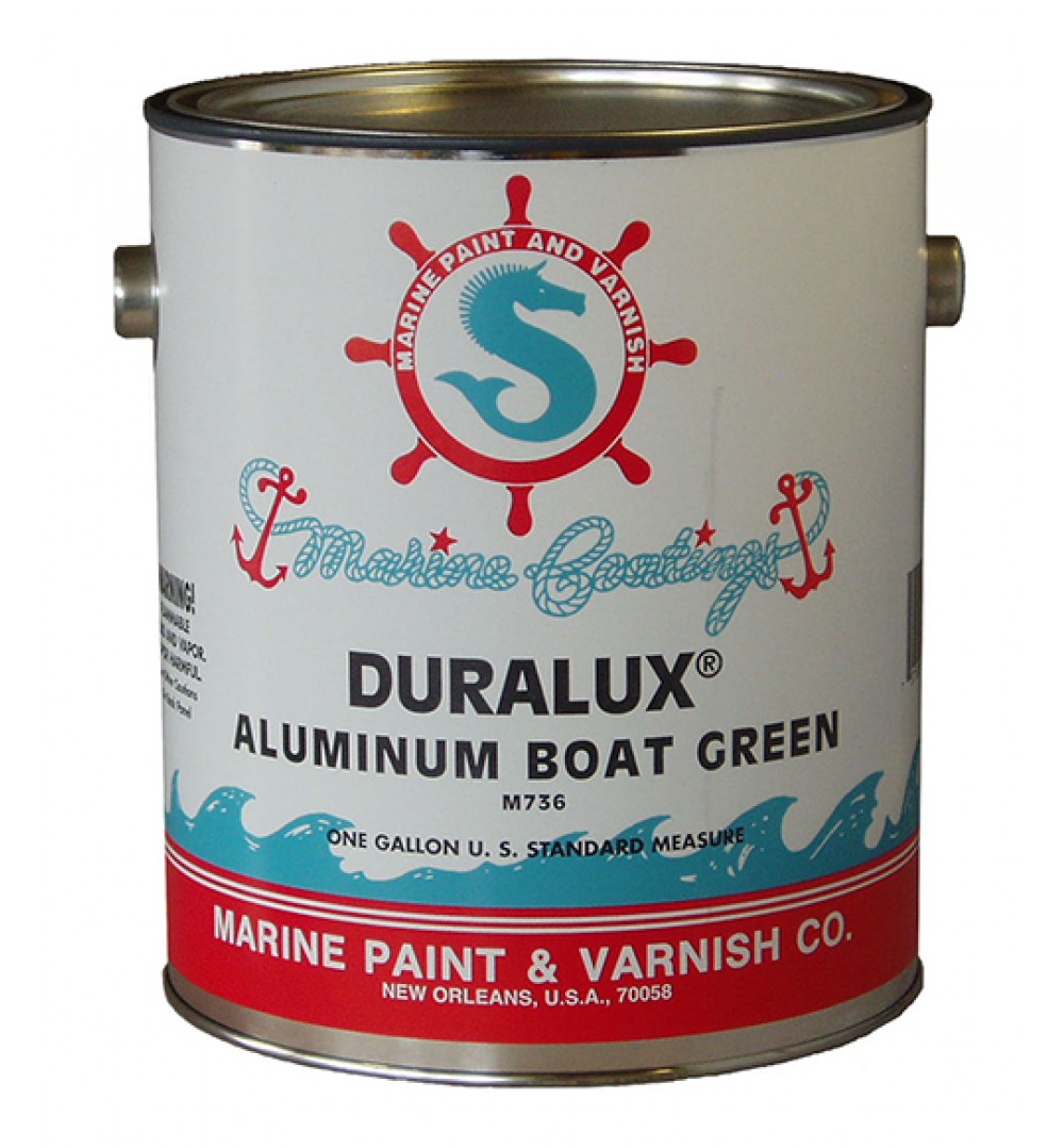 Duralux Aluminum Boat Paint Green, Quart