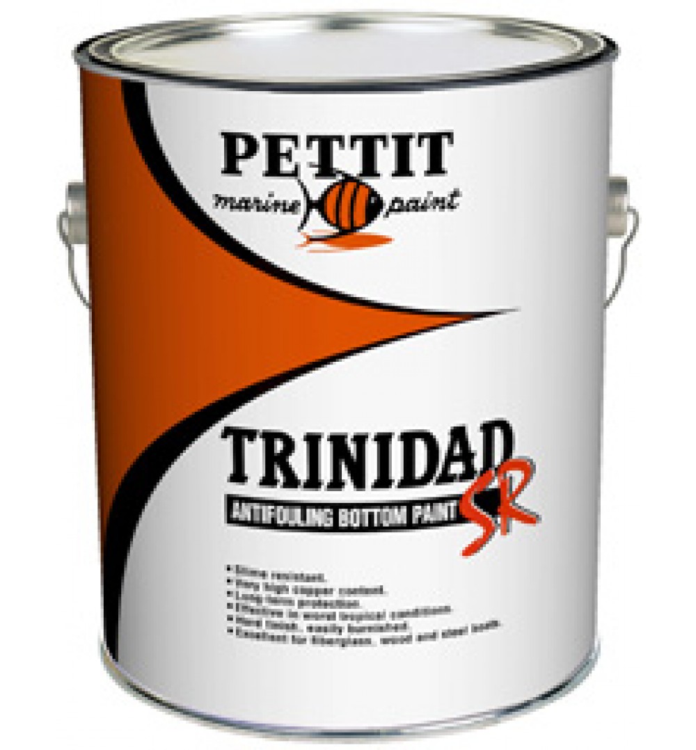 Pettit Trinidad SR, Quart, High Copper Load Antifouling Paint, Slime Resistant Formula