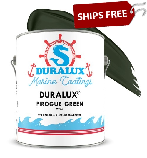 Duralux Camouflage Paint, Pirouge Green, Gallon