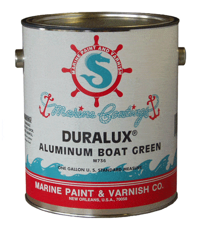 Duralux Aluminum Boat Green