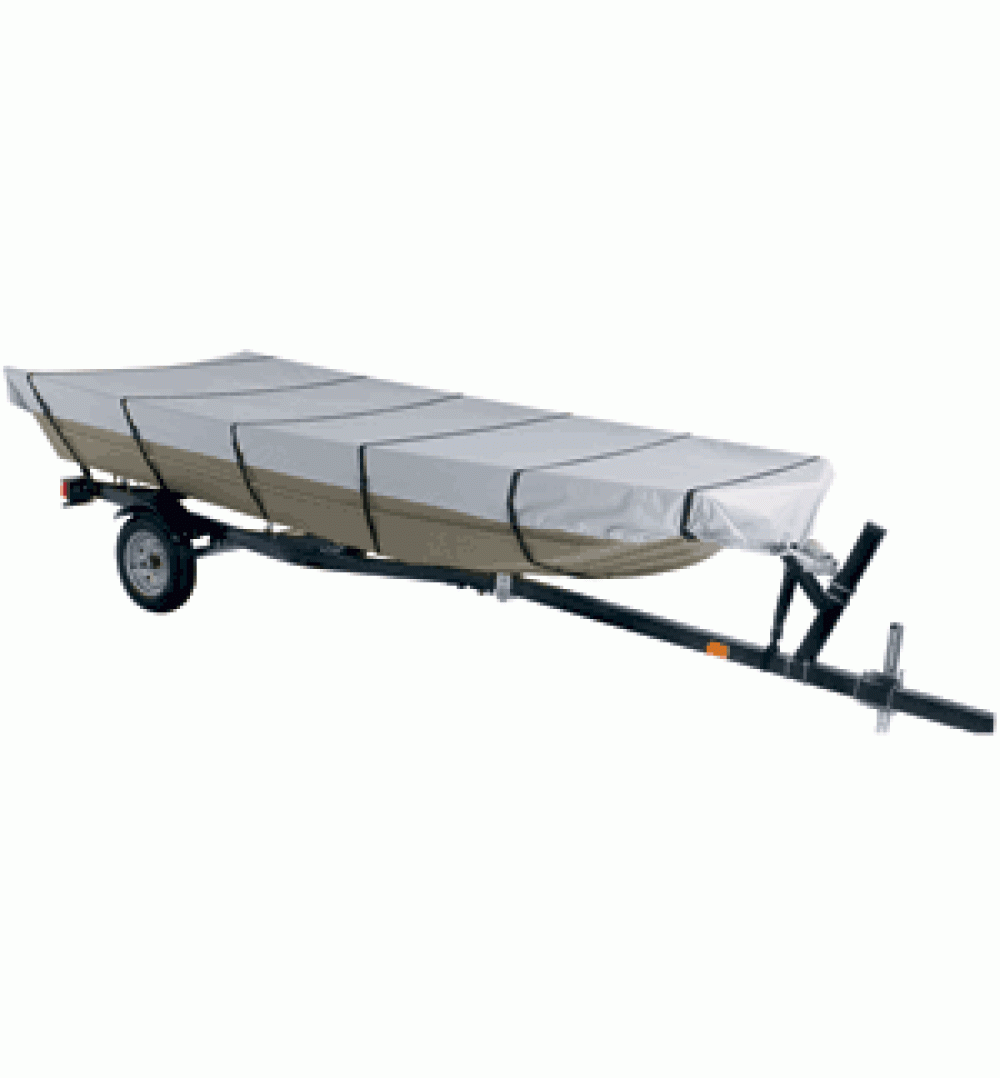Dallas Manufacturing Co. 300D Jon Boat Cover Model C Fits 16' w/Beam Width to 75"