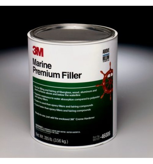 3M Marine Premium Filler, 46006, 1 Gallon