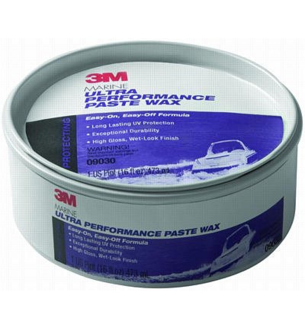 3M Marine Ultra Performance Paste Wax, 09030, 9.5 oz