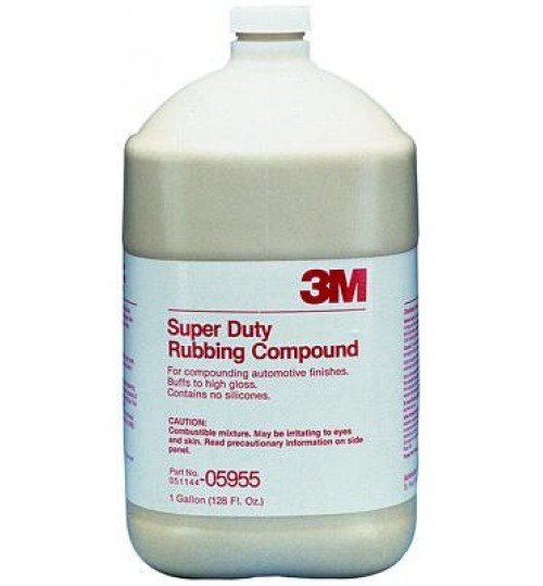 3M Super Duty Rubbing Compound, 05955, 1 Gallon