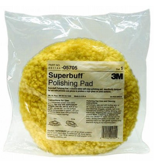 3M Superbuff Polishing Pad, 05705, 9 in
