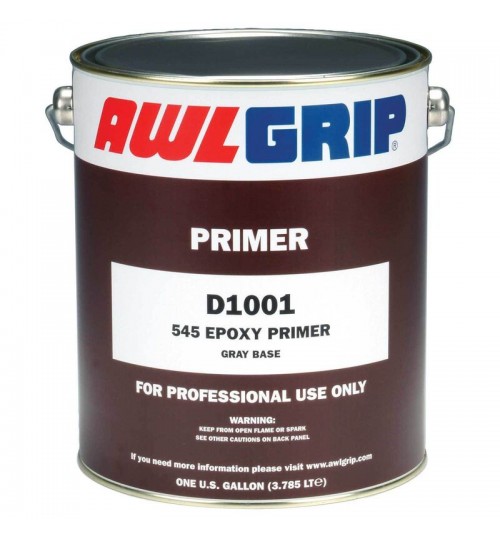 Awlgrip 545 Epoxy Primer Gray Base D1001 Quart