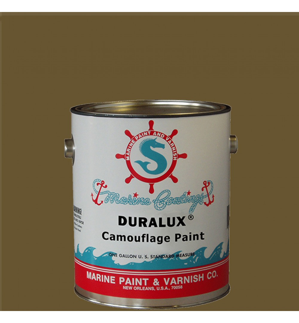 Duralux Camouflage Paint, Dead Grass Green, Gallon