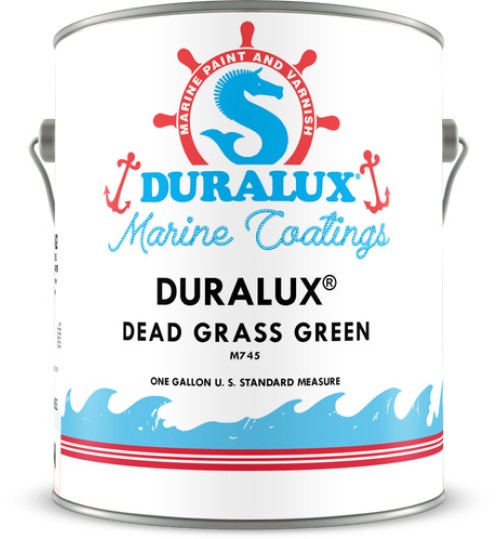Duralux Camouflage Paint, Dead Grass Green, Gallon
