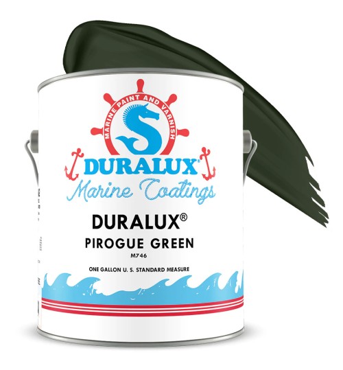 Duralux Camouflage Paint, Pirouge Green, Gallon