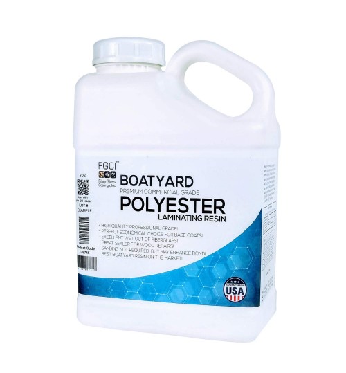 Boatyard Polyester Resin, Gallon