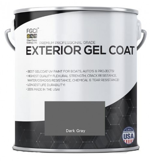Dark Gray Professional Grade Exterior Gel Coat