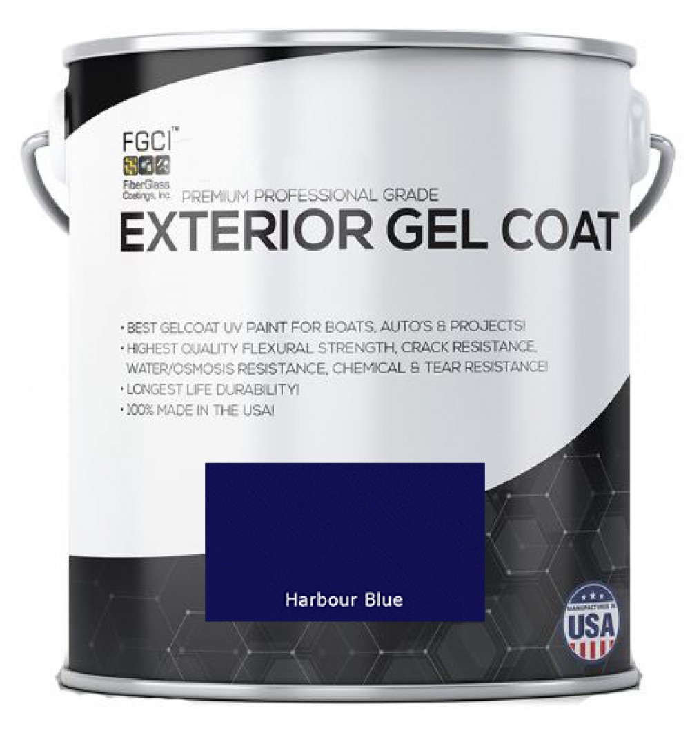 Harbour Blue Gel Coat Harbour Blue Exterior Gel Coat