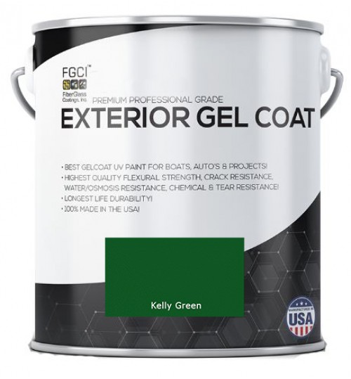 Kelly Green Professional Grade Exterior Gel Coat