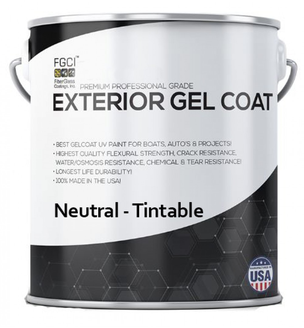 Neutral (Tintable) Gel Coat Neutral (Tintable) Exterior Gel Coat