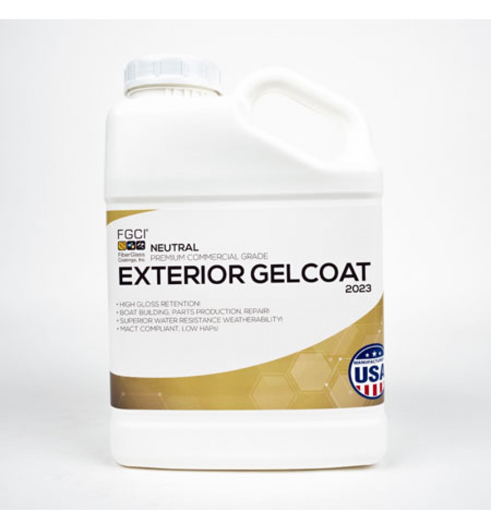 Neutral (Tintable) Professional Grade Exterior Gel Coat