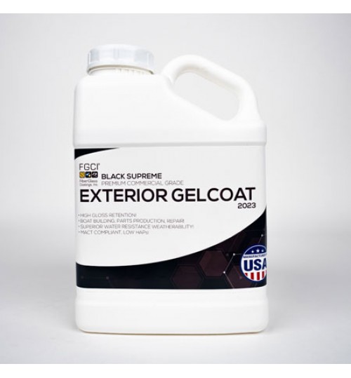 Black Supreme Professional Grade Exterior Gel Coat