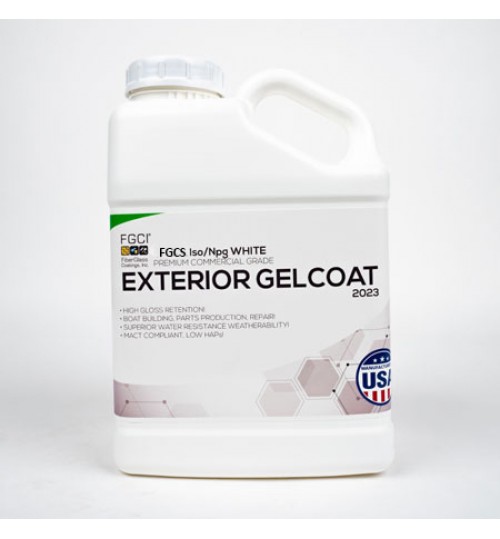 FGCS White Professional Grade Exterior Gel Coat