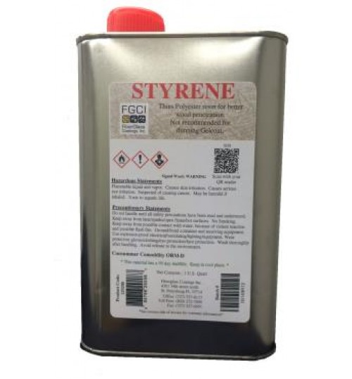Styrene Reducer for Gel Coats and Resins