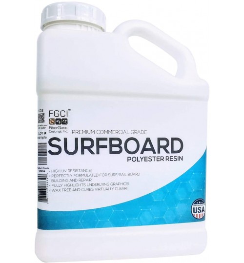 Surfboard Polyester Resin, Gallon