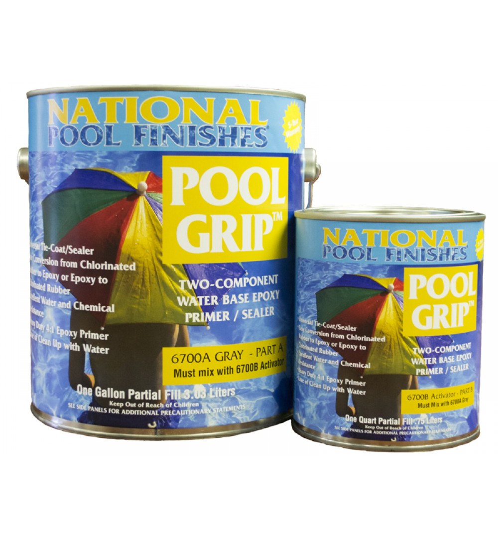 Pool Grip™ Waterbase Epoxy Primer Gallon Kit