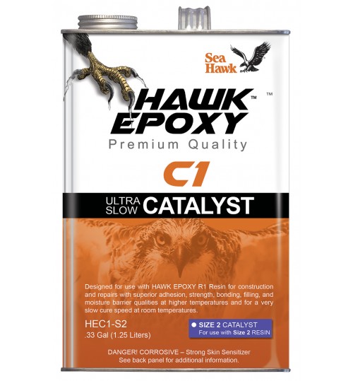 Hawk Epoxy Ultra Slow Catalyst, C1-S2, .33 Gal