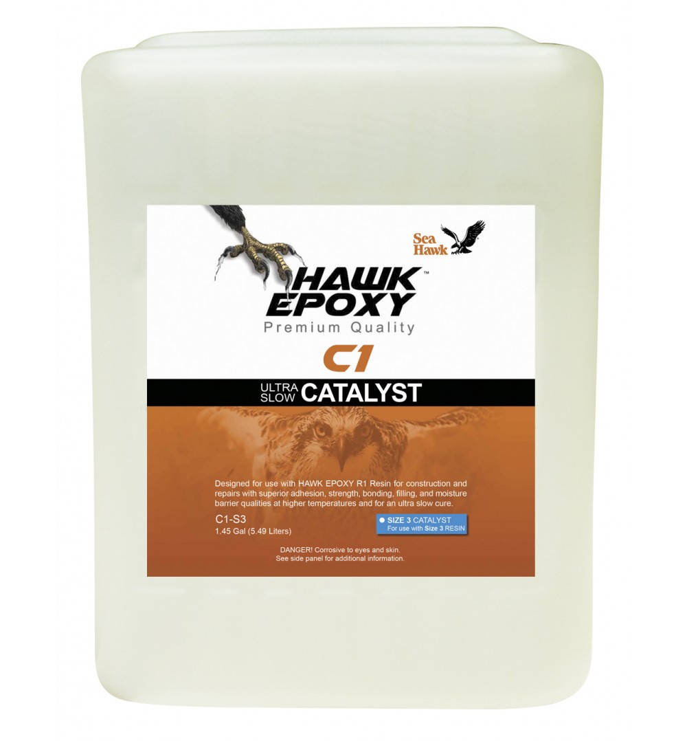 Hawk Epoxy Ultra Slow Catalyst, C1S3, 1.45 Gal