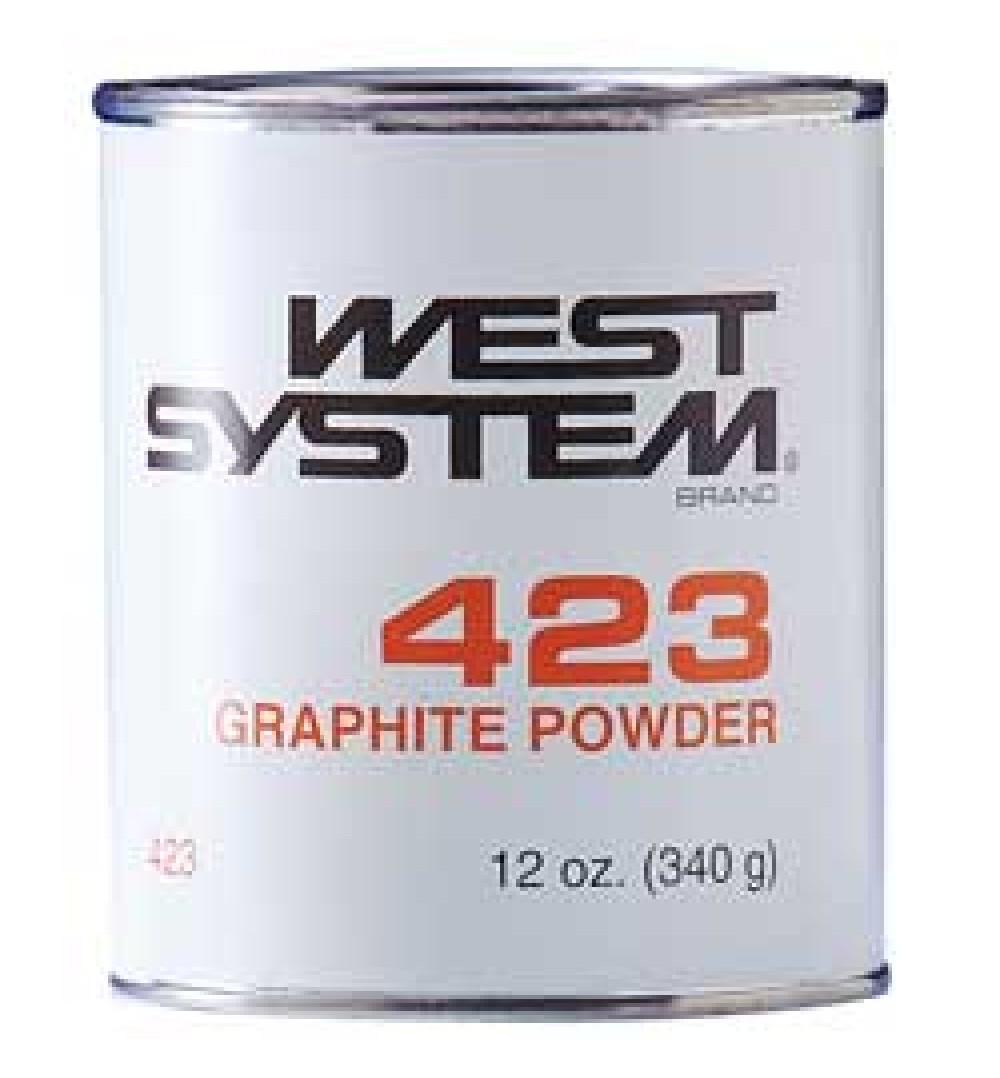 Poudre de graphite 423 - Additif pour époxy - West System - Ardec -  Produits pour bois