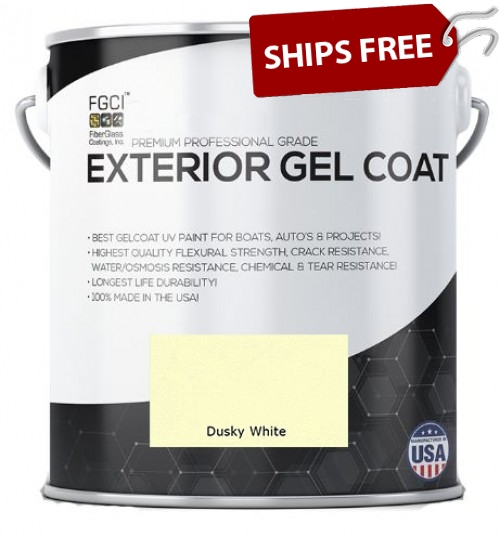 Dusky White Professional Grade Exterior Gel Coat