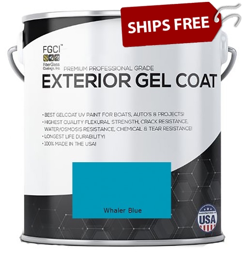 Whaler Blue Professional Grade Exterior Gel Coat