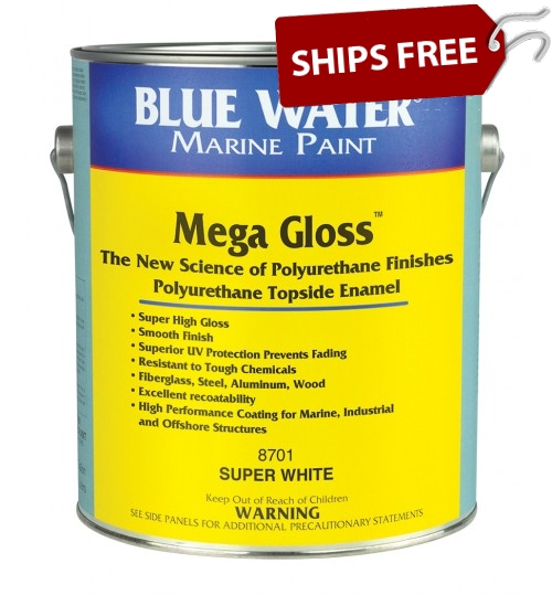 Blue Water Marine Mega Gloss Polyurethane Gallon