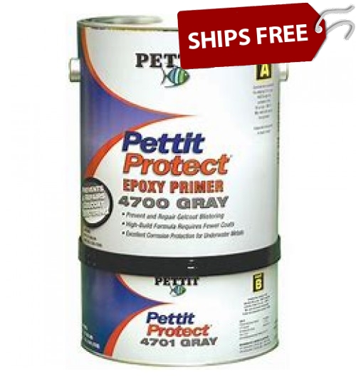 Pettit Protect High Build Epoxy Primer, Gallon Kit