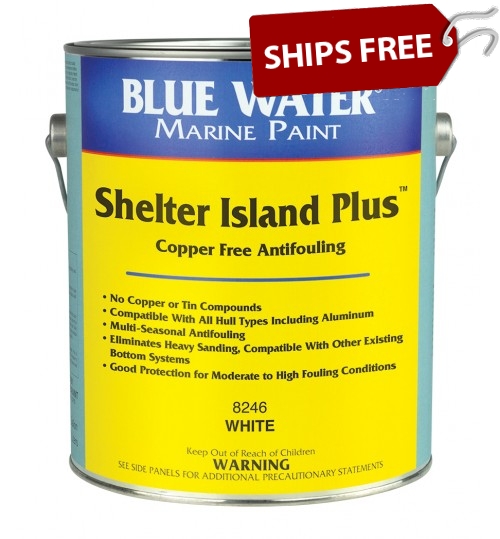 Blue Water Marine Shelter Island Plus Copper Free Ablative