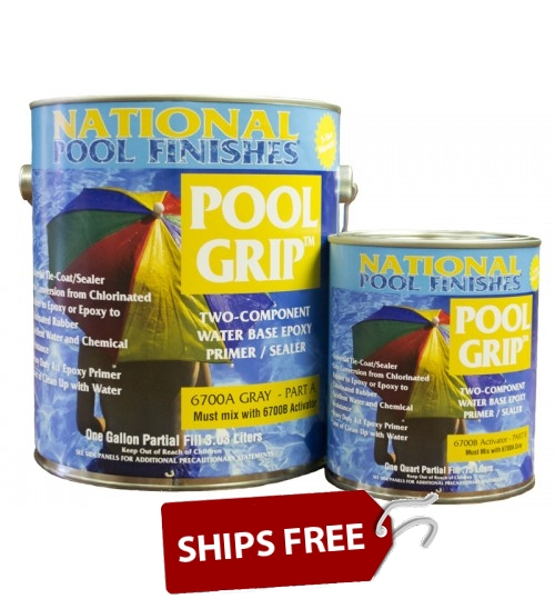 Pool Grip™ Waterbase Epoxy Primer Gallon Kit