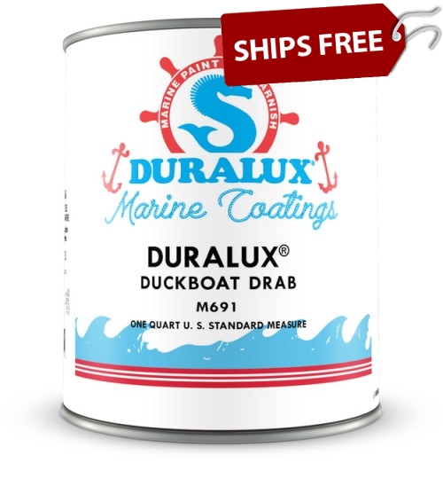 Duralux Camouflage Paint, Duckboat Drab, Gallon